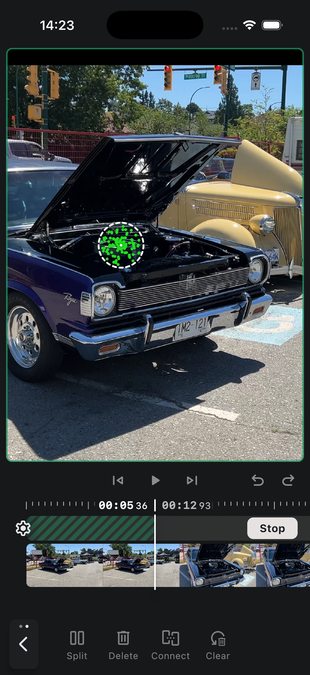 Precise camera tracking screenshot